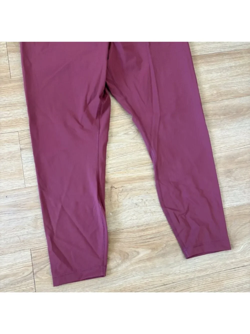 Lululemon Athletic Wunder Under HR Yoga Pants Tight 25” Mulled Wine Size 18